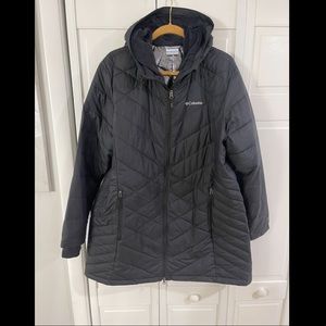 Womens Long Columbia Jacket size 1x